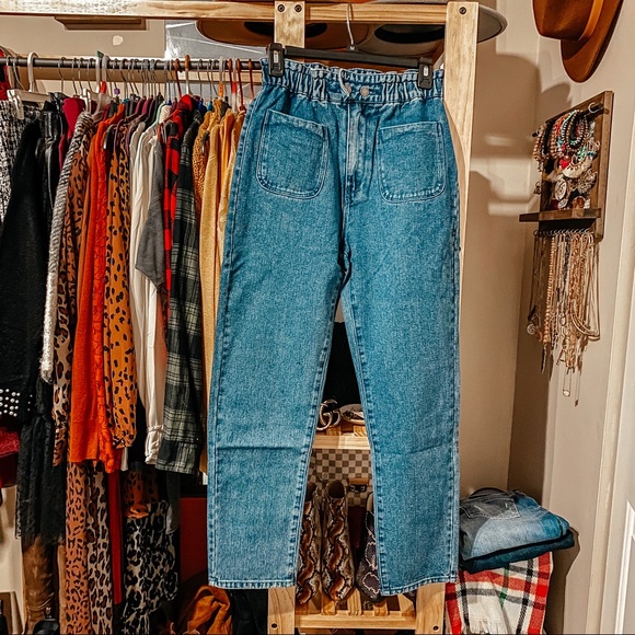 forever 21 paperbag jeans